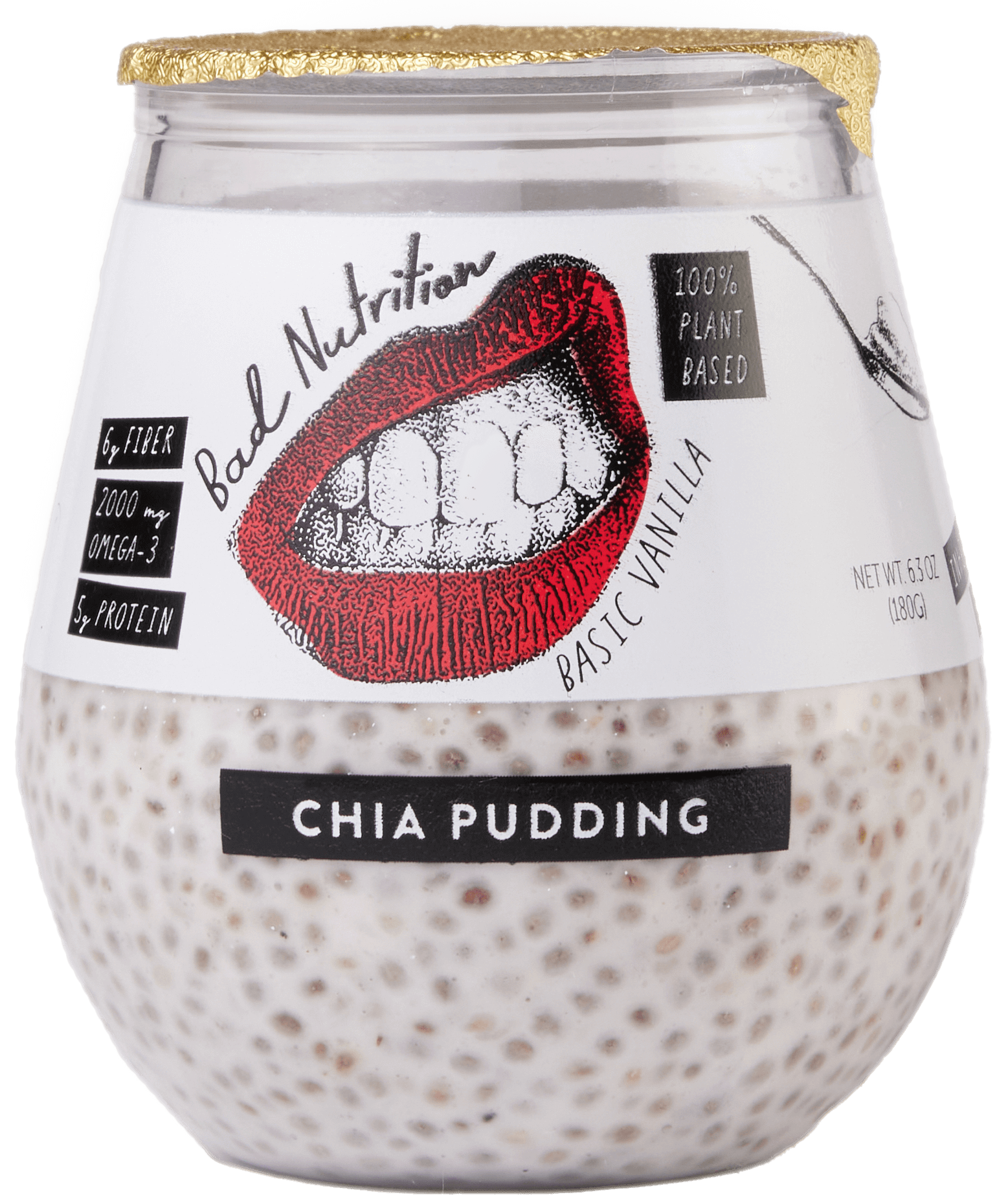 Basic Vanilla Chia Pudding (12pack)