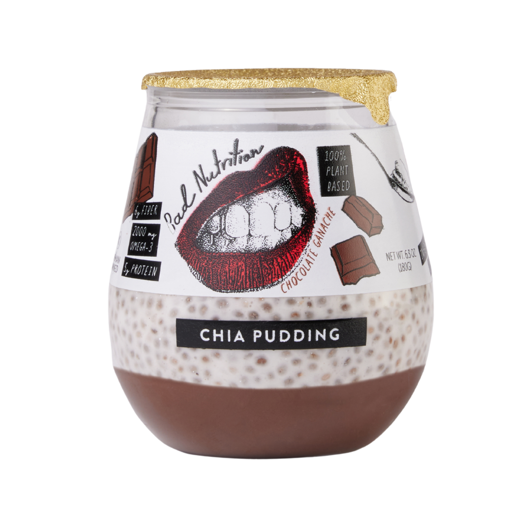 Chocolate Ganache Chia Pudding