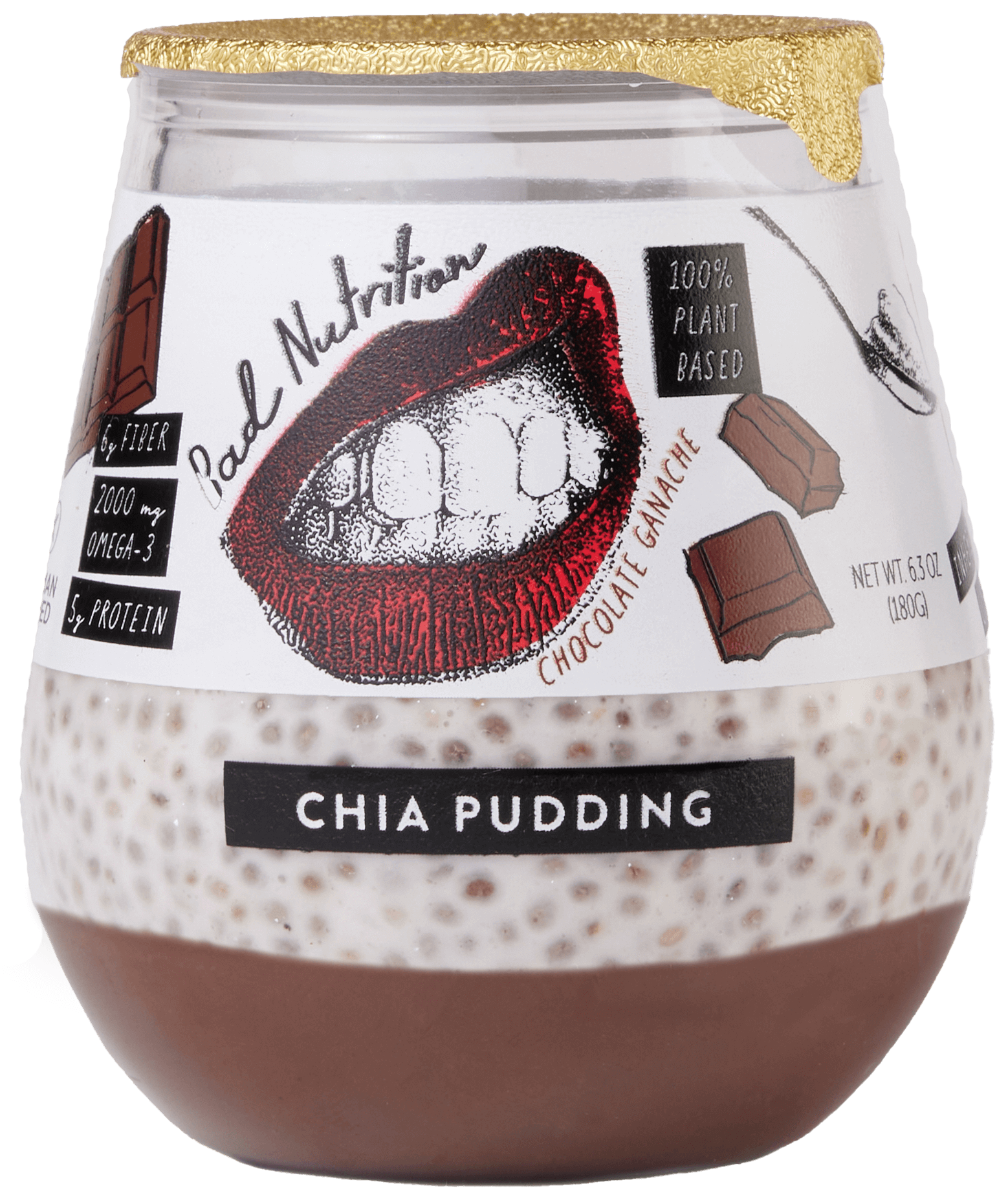 Chocolate Ganache Chia Pudding (12 pack)