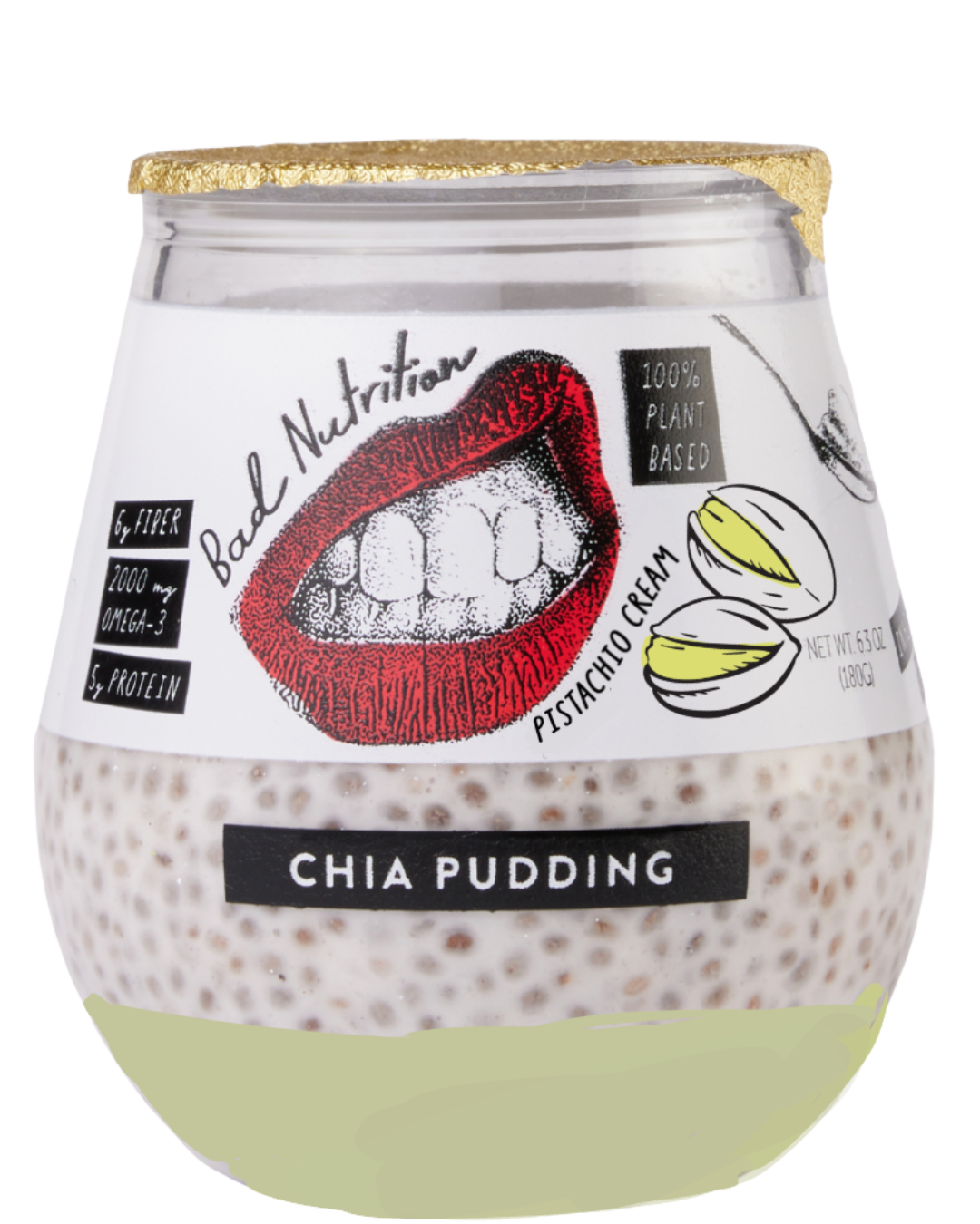 Pistachio Cream Chia Pudding