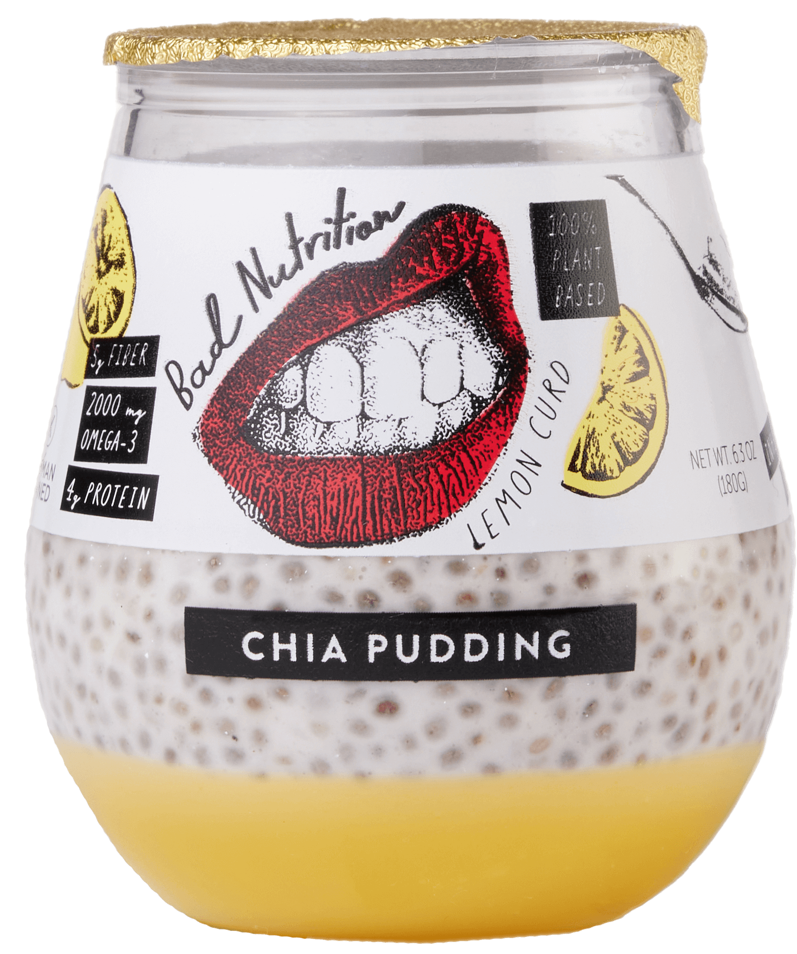 Lemon Curd Chia Pudding