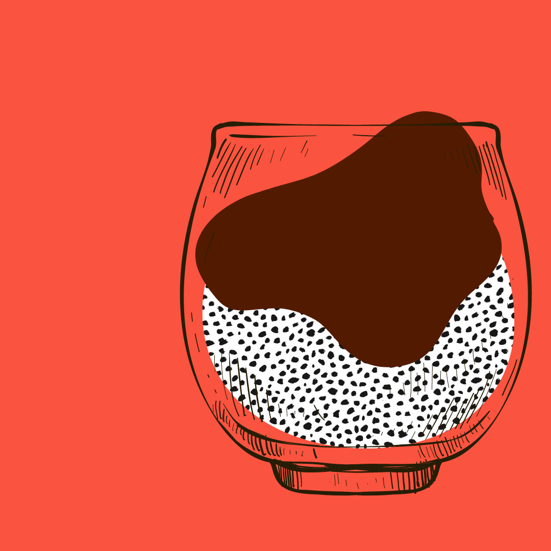 Chocolate Ganache Chia Pudding